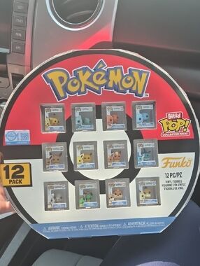 Funko Pokémon Bitty Pop! 12-Pack Collector Set - Red, White, Black